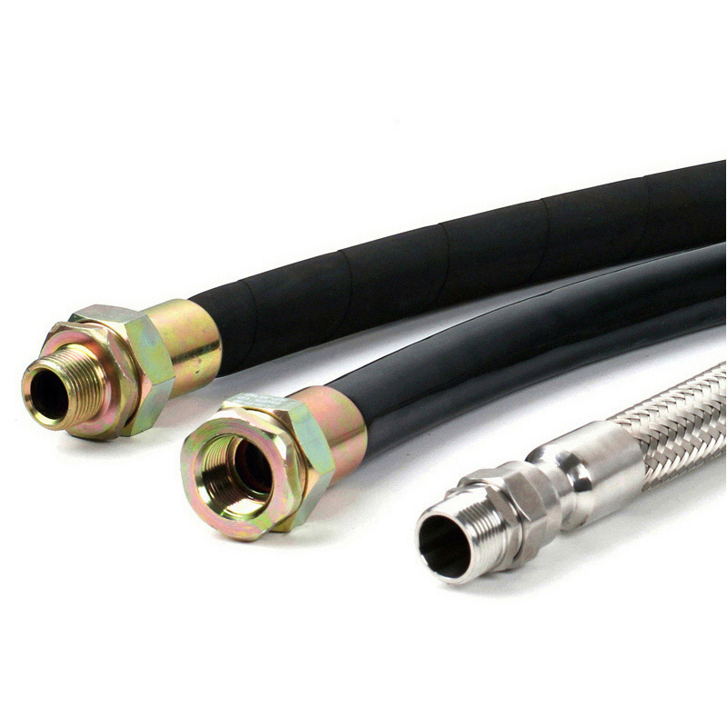 Black Supply PVC Connecting Explosion Proof Flexible Hose Conduit Pipe Explosion-Proof Bushings