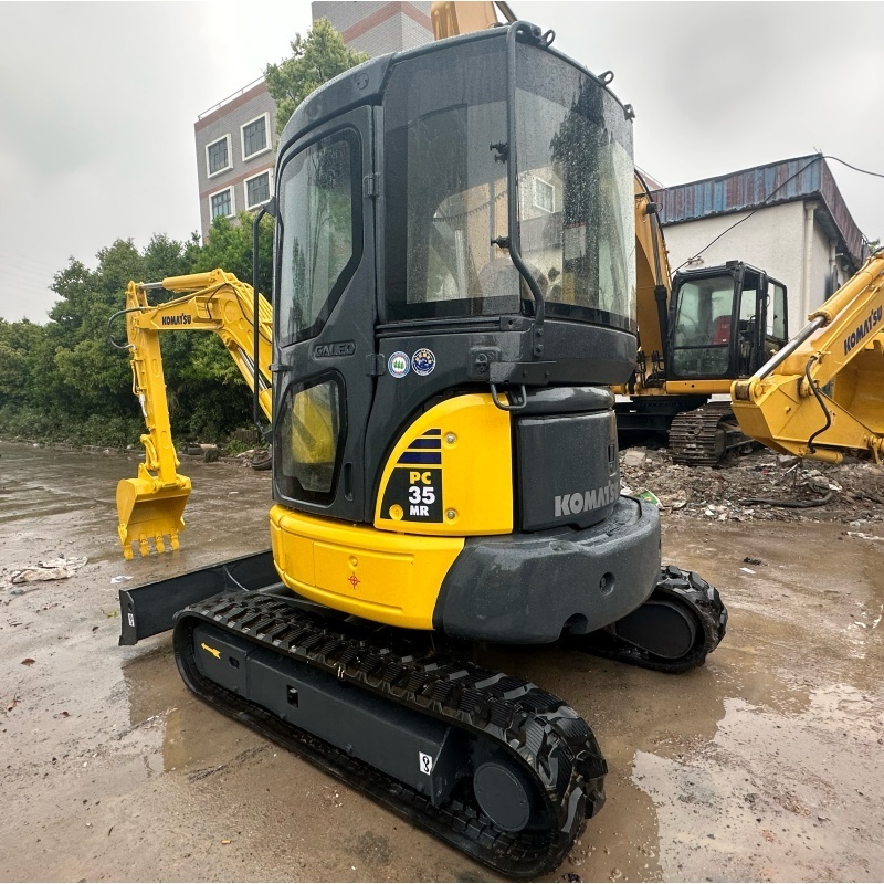 Used excavator KOMATSU PC35 3 Ton 2023 99% New Rubber Track Japan Mini EPA CE Good Condition Hot Sale Boutique Low Working hours