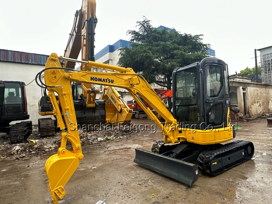 Used excavator KOMATSU PC35 3 Ton 2023 99% New Rubber Track Japan Mini EPA CE Good Condition Hot Sale Boutique Low Working hours