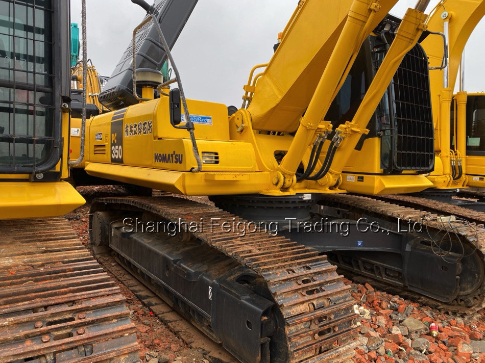 Japan Original Used KOMATSU PC350 Excavator 35 Ton Large Heavy Equipment FOR SALE