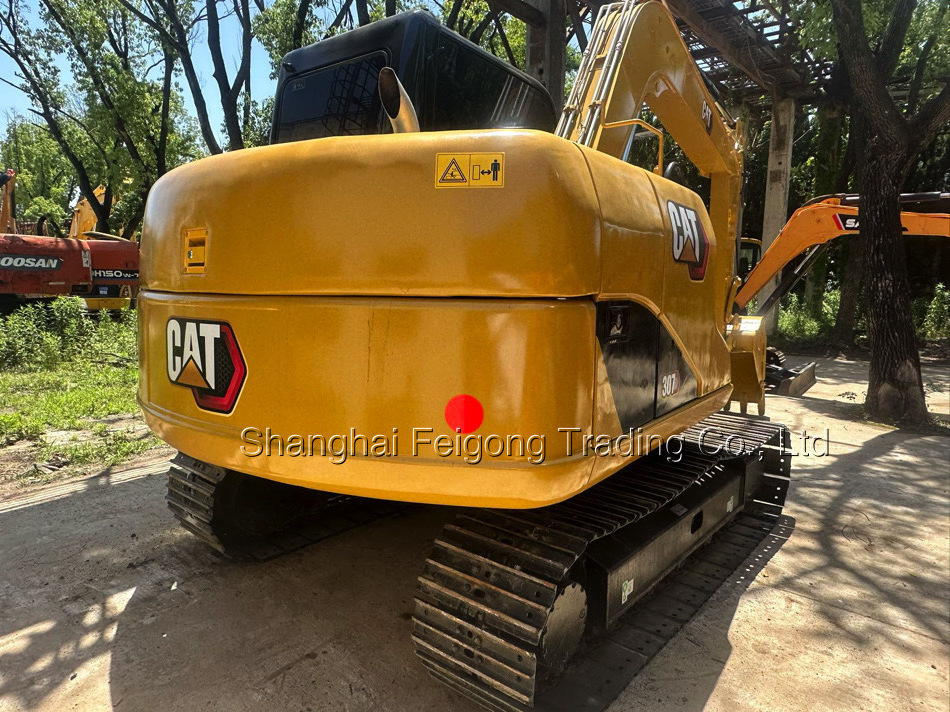 Original CAT  MiNi second-hand Caterpillar 307 306D  hydraulic crawler backhoe digger 7ton used excavator