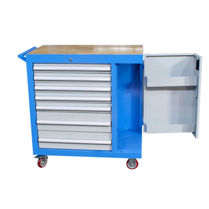 Metal Steel Rolling Garage Series Storage Combination Tools Cabinet Workbench For Tools Storage