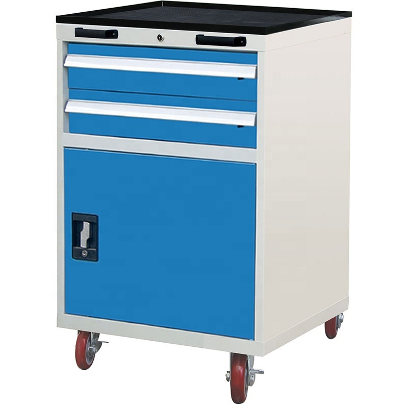 Detail industrial  garage storage metal  cheap rolling  tool cart