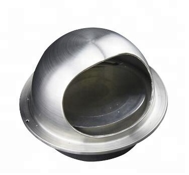 Stainless steel wall outlet waterproof vent cap mushroom vent cap