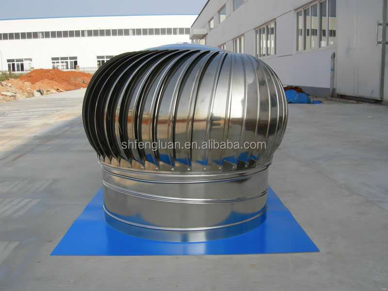 Roof extractor fan wind driven turbine air ventilator roof fan