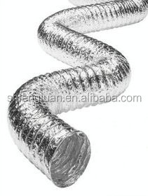 Aluminum foil insulated flexible aluminum air duct