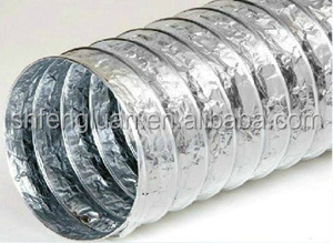 Aluminum foil insulated flexible aluminum air duct