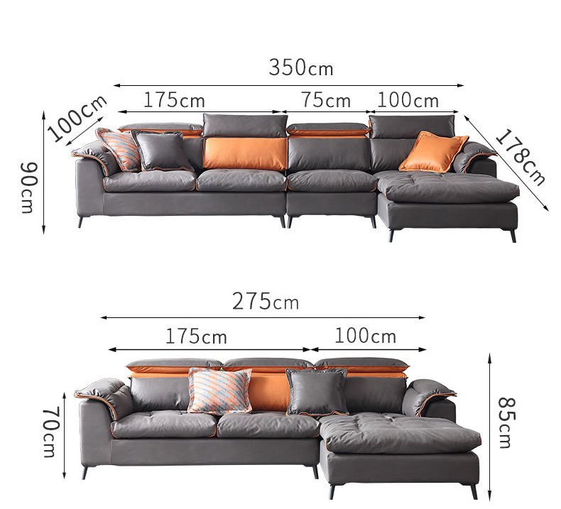 Top Quality Chesterfield Inflatable Vintage Style Leather Designs Living Room Home Sofa Set Furniture Modern