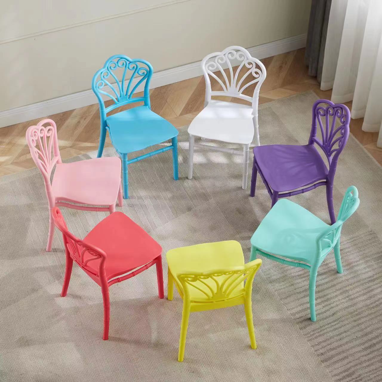 Modern Home Public Child Play Children Table and Chair Set For Kids Toy Fun Furniture