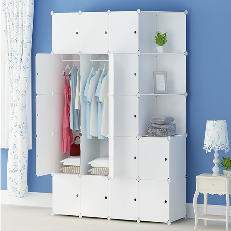 Storage Cabinet ABS Plastic Wardrobe Adult Children's Baby Environment Friendly Modern School Shoes Plastic Clothes Closet