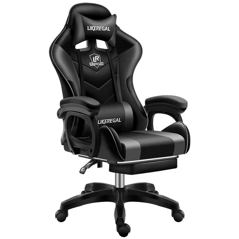 Cheap Boss Red And Black Pink PU Leather Silla Ergonomic Gamer Games Chair Racing Computer Gaming Office Chairs With Speakers