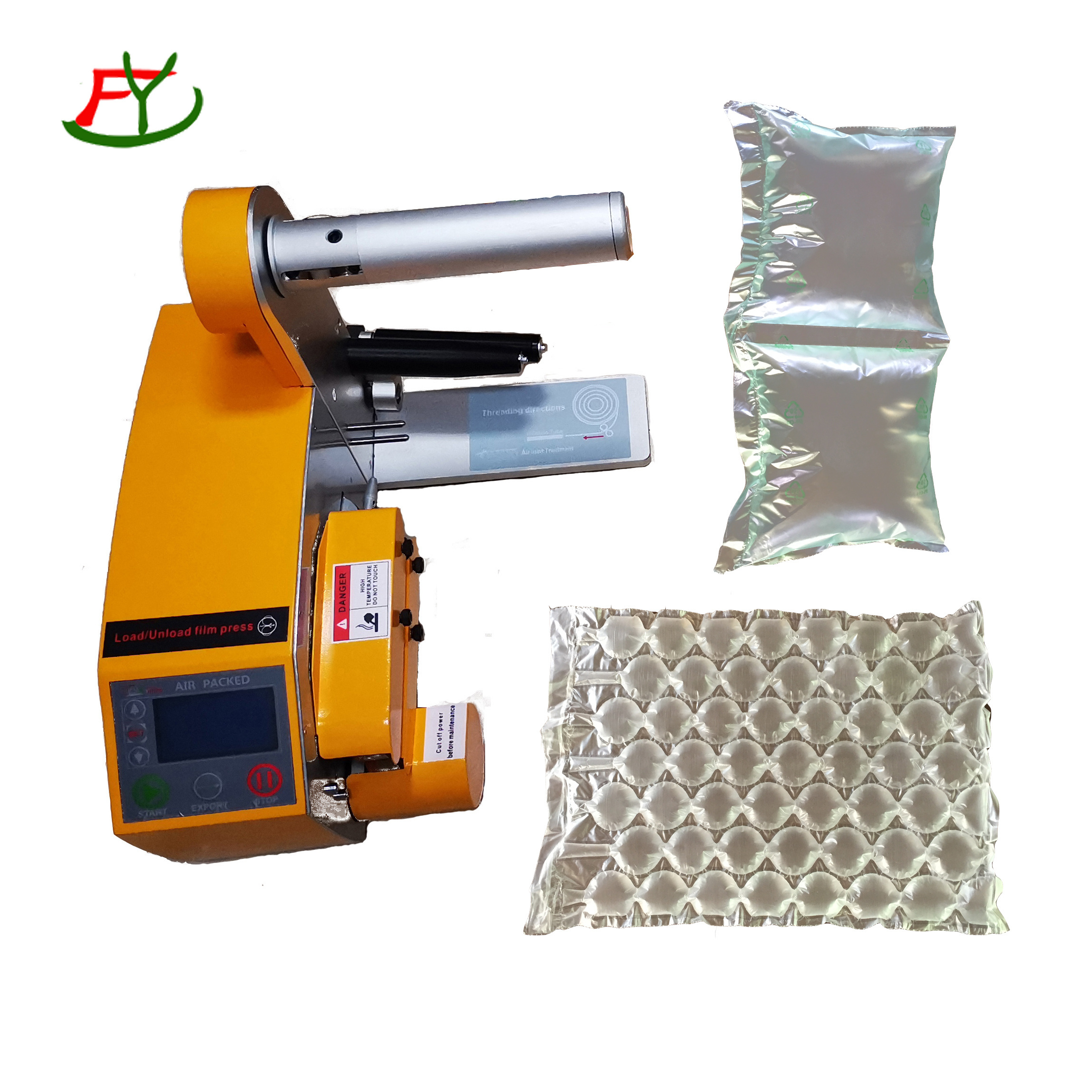 High speed muti-function desktop  air pillow bag machine can produce a large volume of air cushions quickly