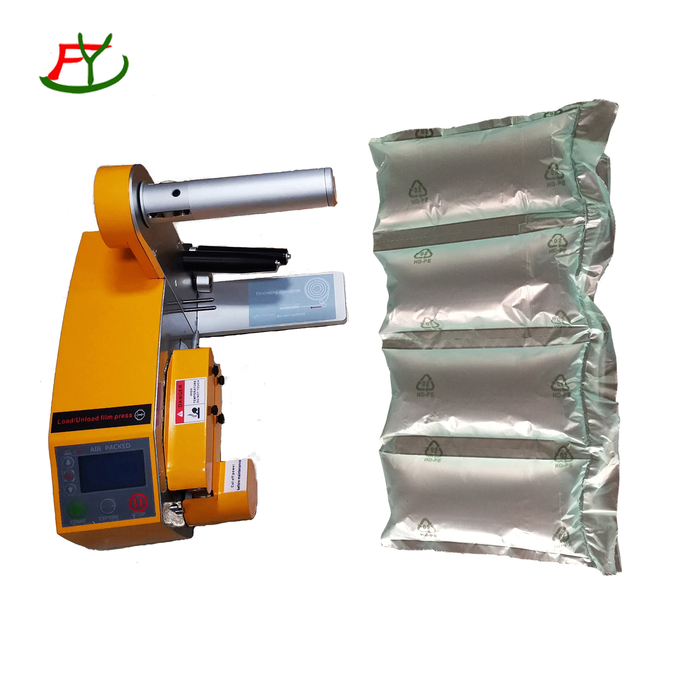 Air cushion bags making machines/air filling packaging machines for cushion films made in China