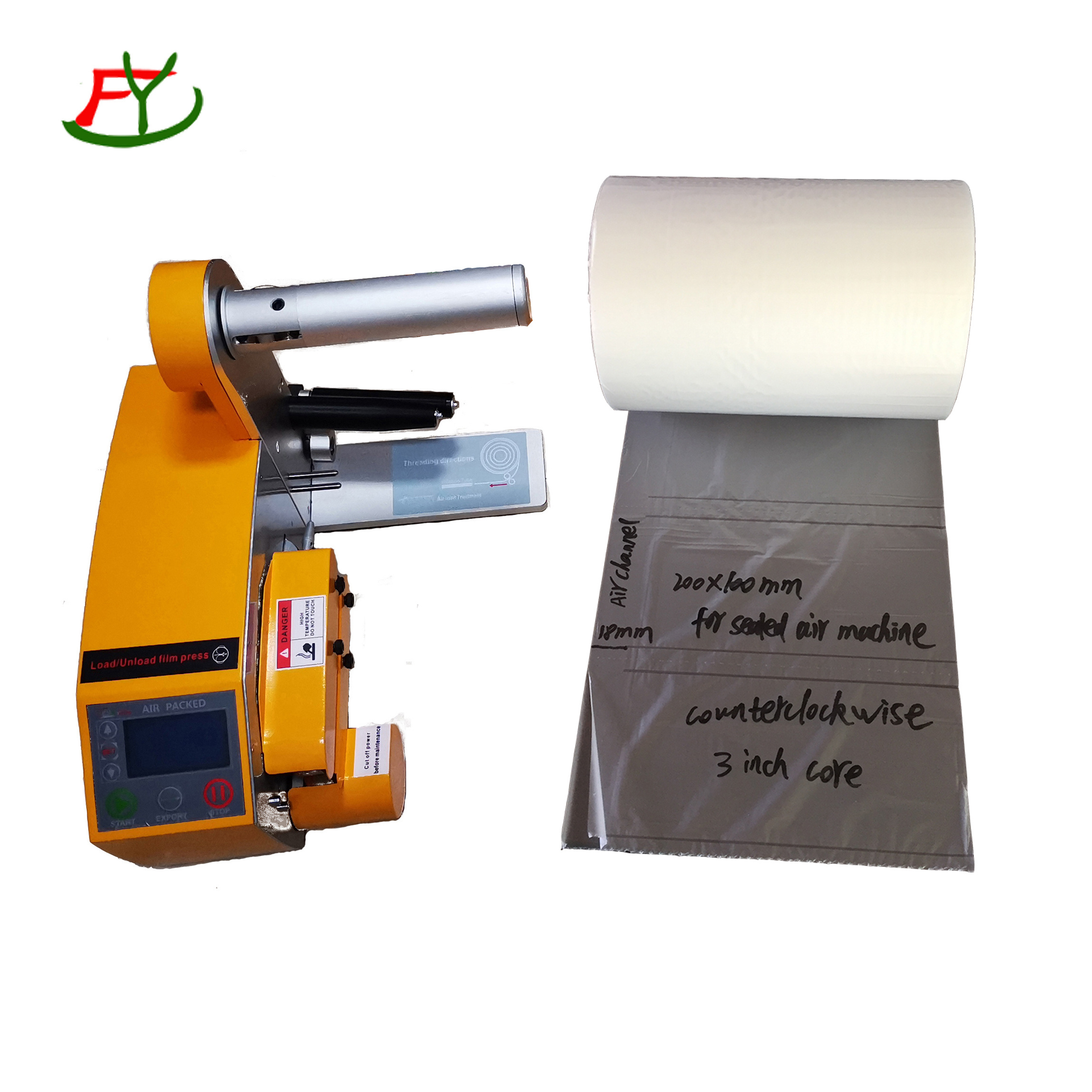 Air cushion bags making machines/air filling packaging machines for cushion films made in China