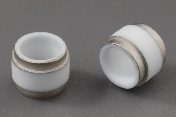 Custom Advanced Metalized Vacuum Ceramic Parts for Brazing with Metal