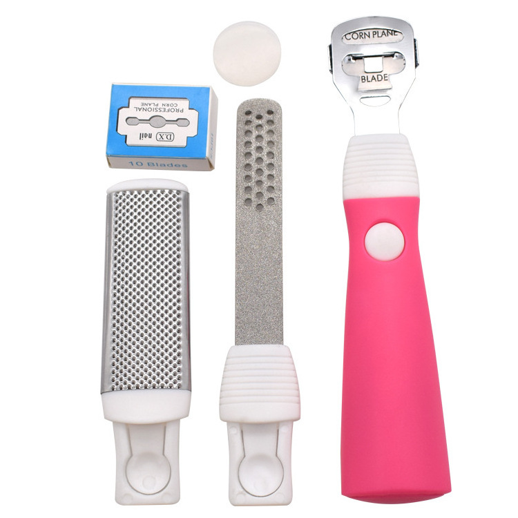 Stainless Steel foot callus Remover kit 5 in 1