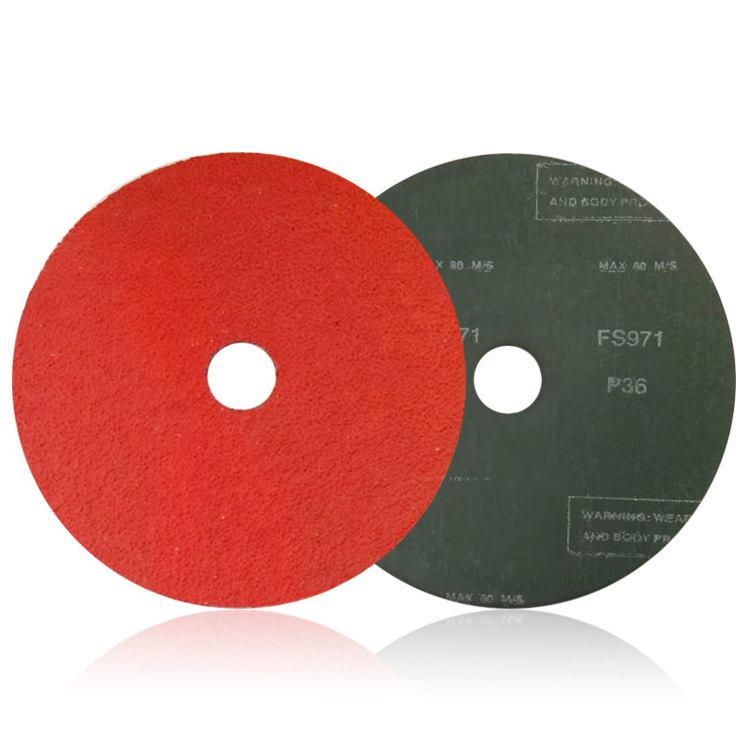 Abrasives Wet/Dry Sanding Fiber Discs-VSM Ceramic Resin (XK850X)