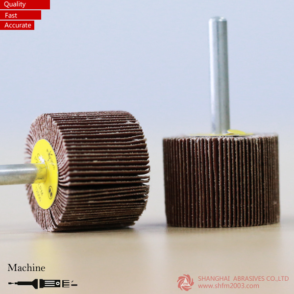 Aluminum Oxide Abrasive Mounted Flap Wheel