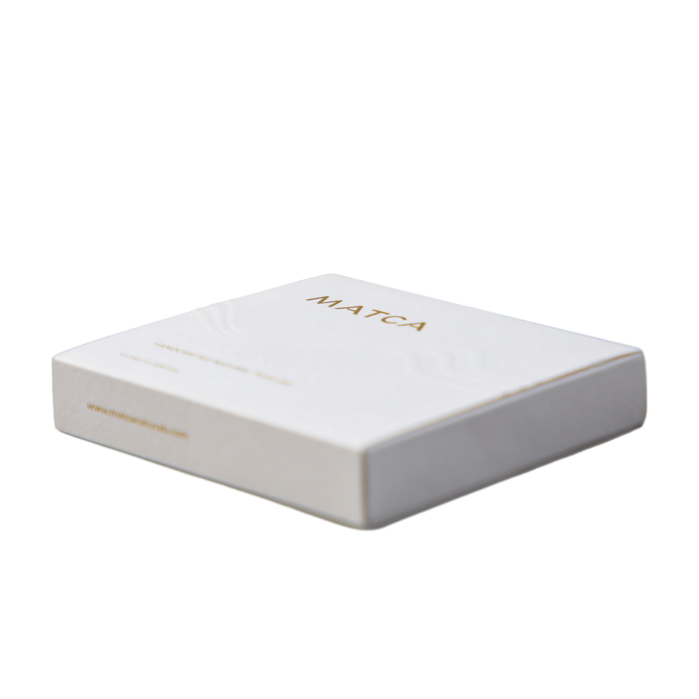 Embossing White 5ml Perfume Packaging Hot Stamping Drawer Sliding Foam Insert Cosmetic Set Gift box