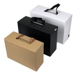 Custom personalized printing paper large packaging fedora hat shipping box