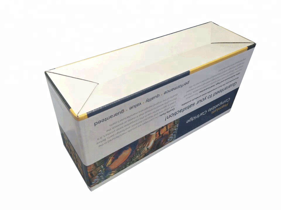 New design custom logo print paper toner cartridges packaging box