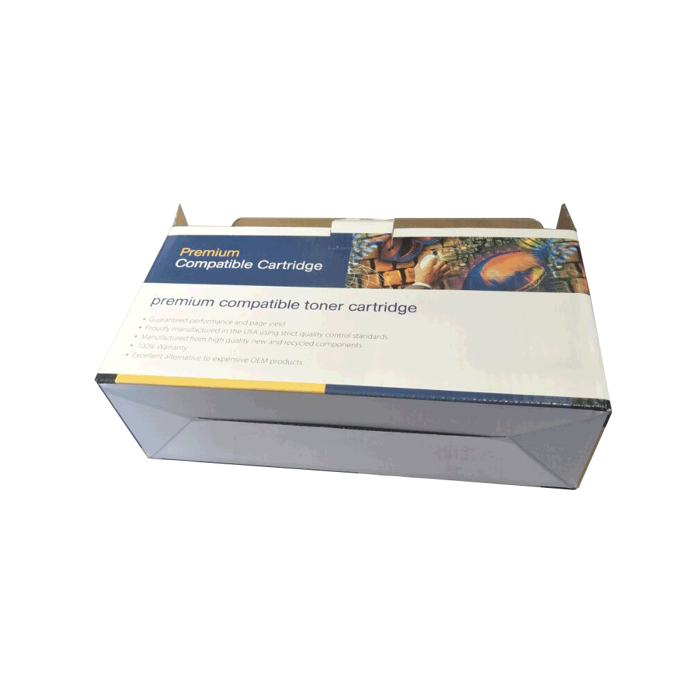 New design custom logo print paper toner cartridges packaging box