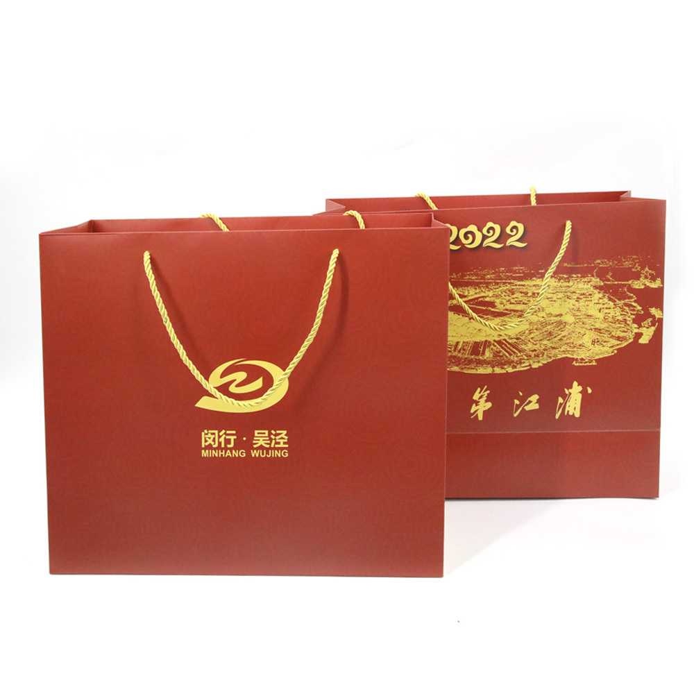 Customized luxury double door rigid cardboard paper bag and box set gift packaging magnetic box for businesses