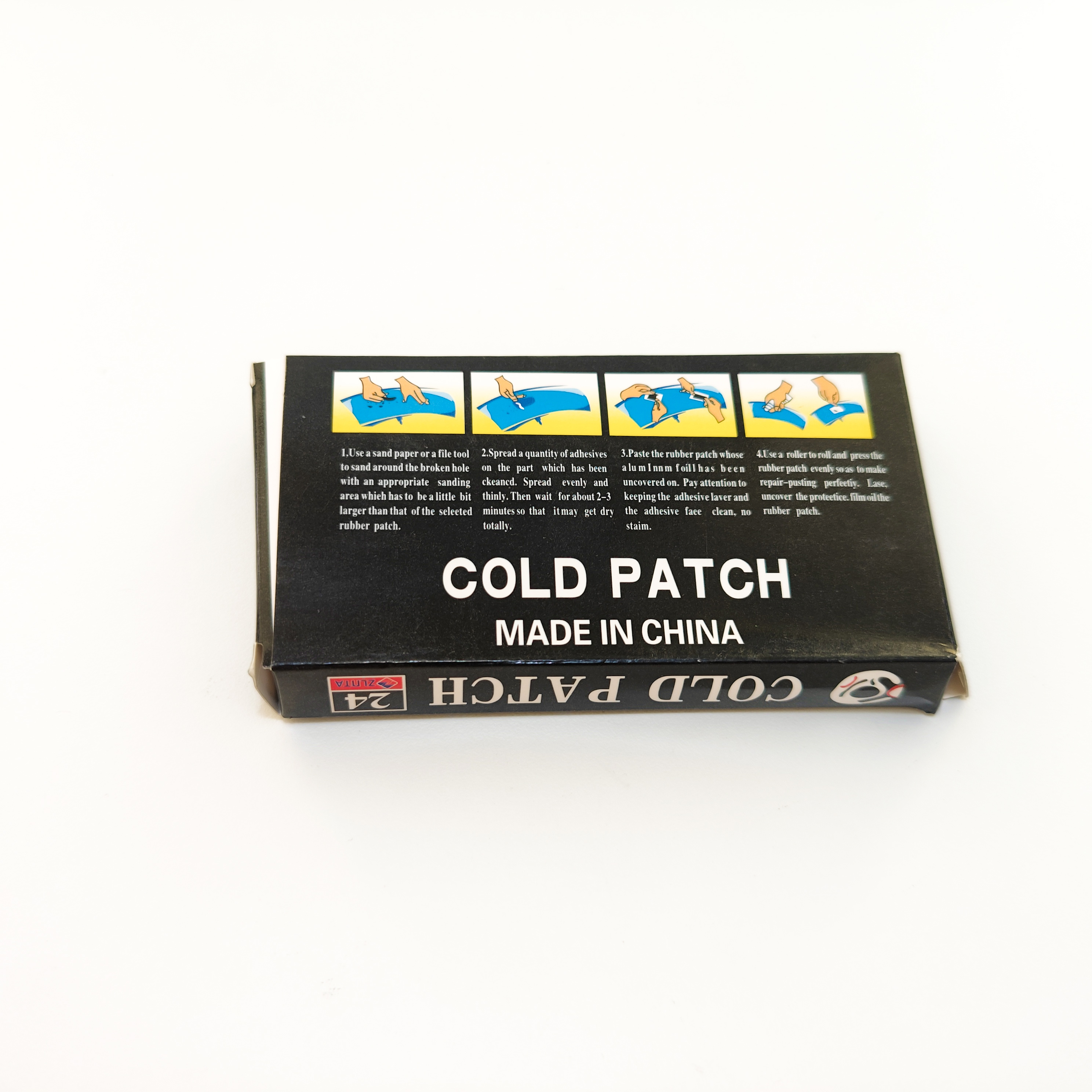 Hot Sell High Quality Tyre Repair Plug Patch Rubber with Glue for Motorcycle