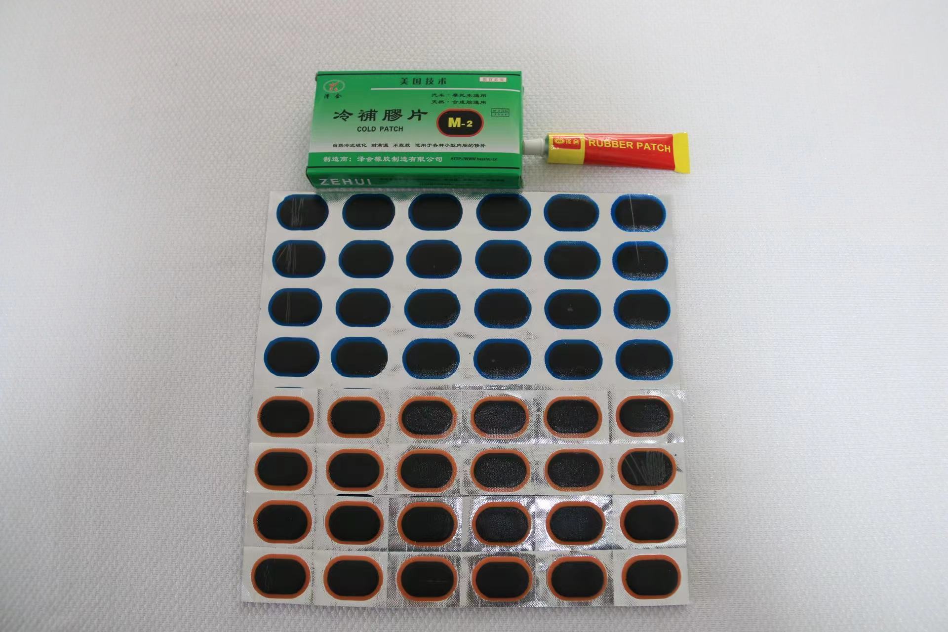 Motorcycle Parts Bike Bicycle Rubber Inner Tube Tire Tyre Cold Patches Puncture Repair Kit