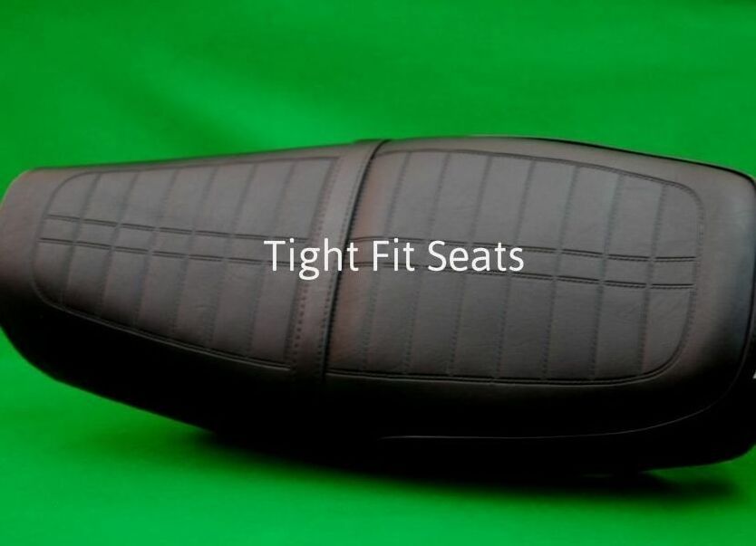 Wholesale Comfortable Black Leather Rear Seat Cover Bajaj100 Motorcycle Standard Passenger Seat Cushion