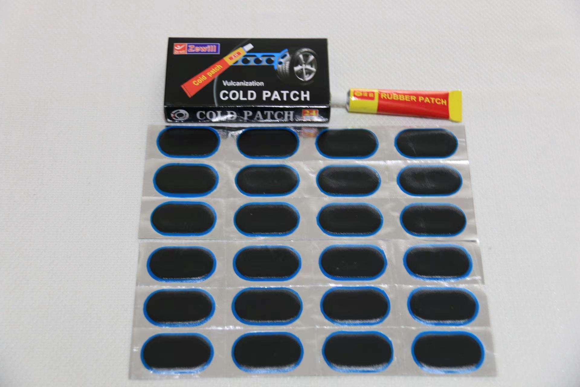 Motorcycle Parts Bike Bicycle Rubber Inner Tube Tire Tyre Cold Patches Puncture Repair Kit