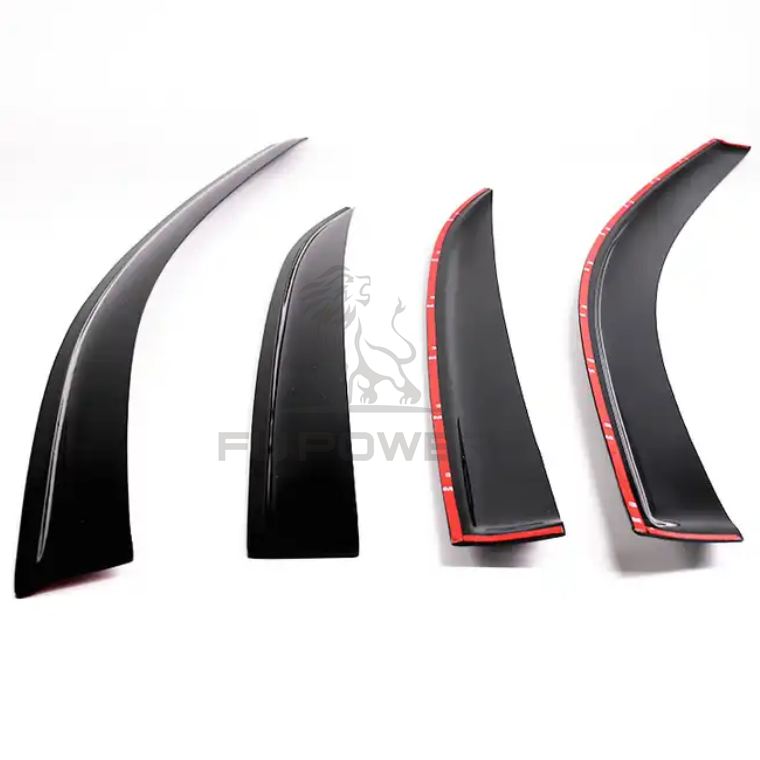 Window Wind Deflector Door Visor Rain Sun Guard Vent For Toyota Landcruiser Prado 120 Series 03-09 4pcs