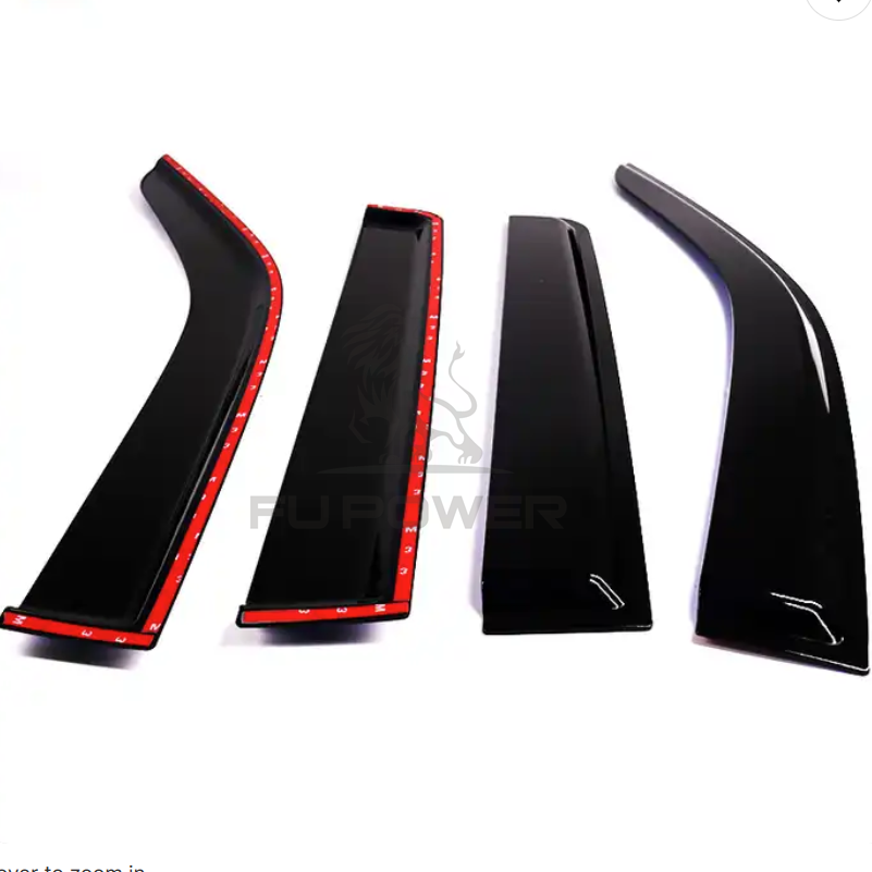 Window Wind Deflector Door Visor Rain Sun Guard Vent For Toyota Landcruiser Prado 120 Series 03-09 4pcs