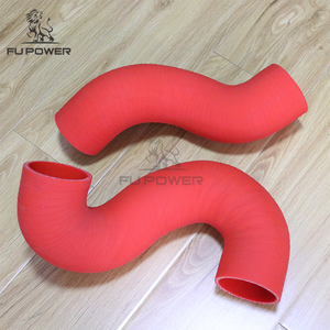 For jet ski watercraft 255hp water to air intercooler turbo tube kit sea doo intercooler silicone hose kit