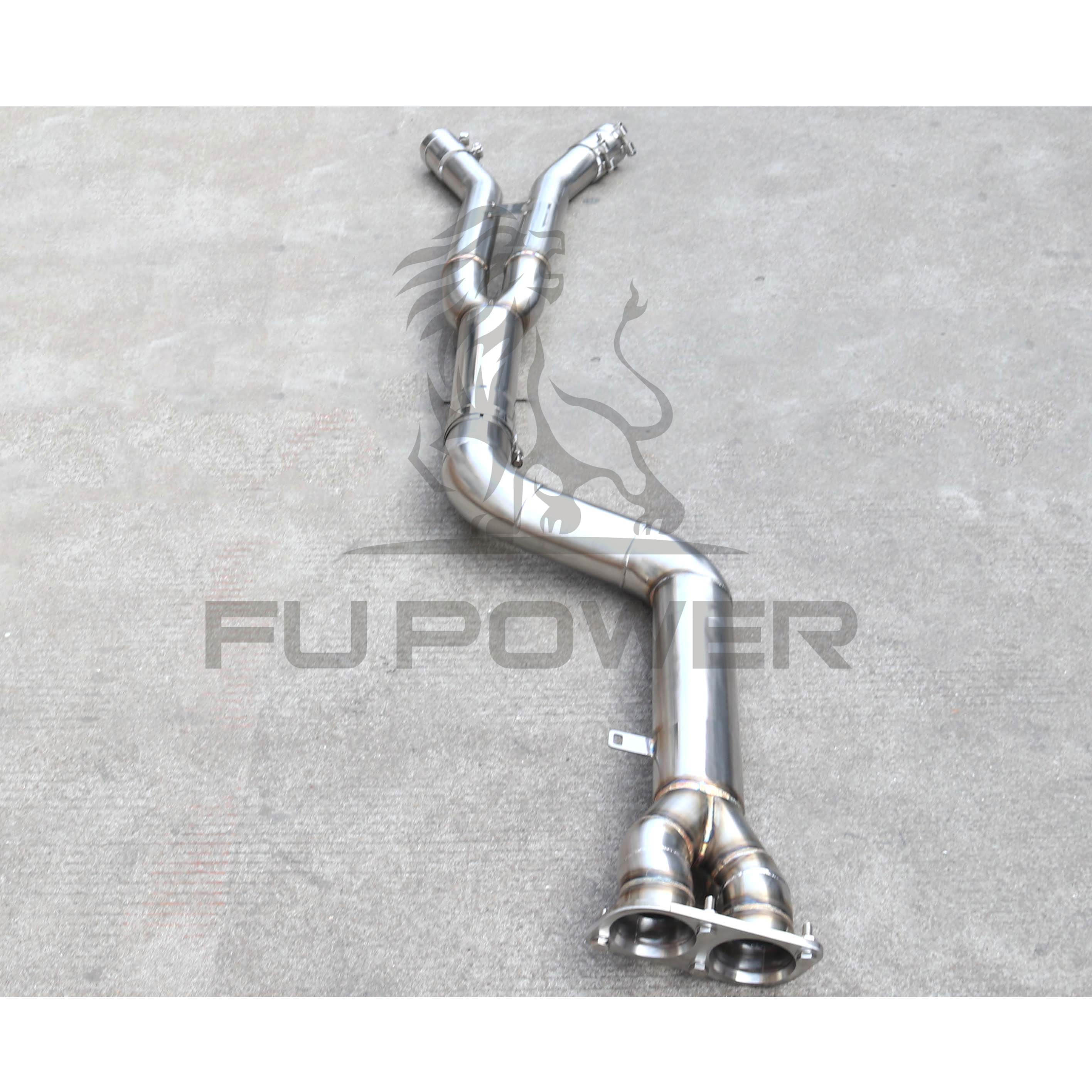 Racing Middle Exhaust Pipes For BMW X3M X4M F97 F98 3.0T Stainless Steel Car Exhaust System