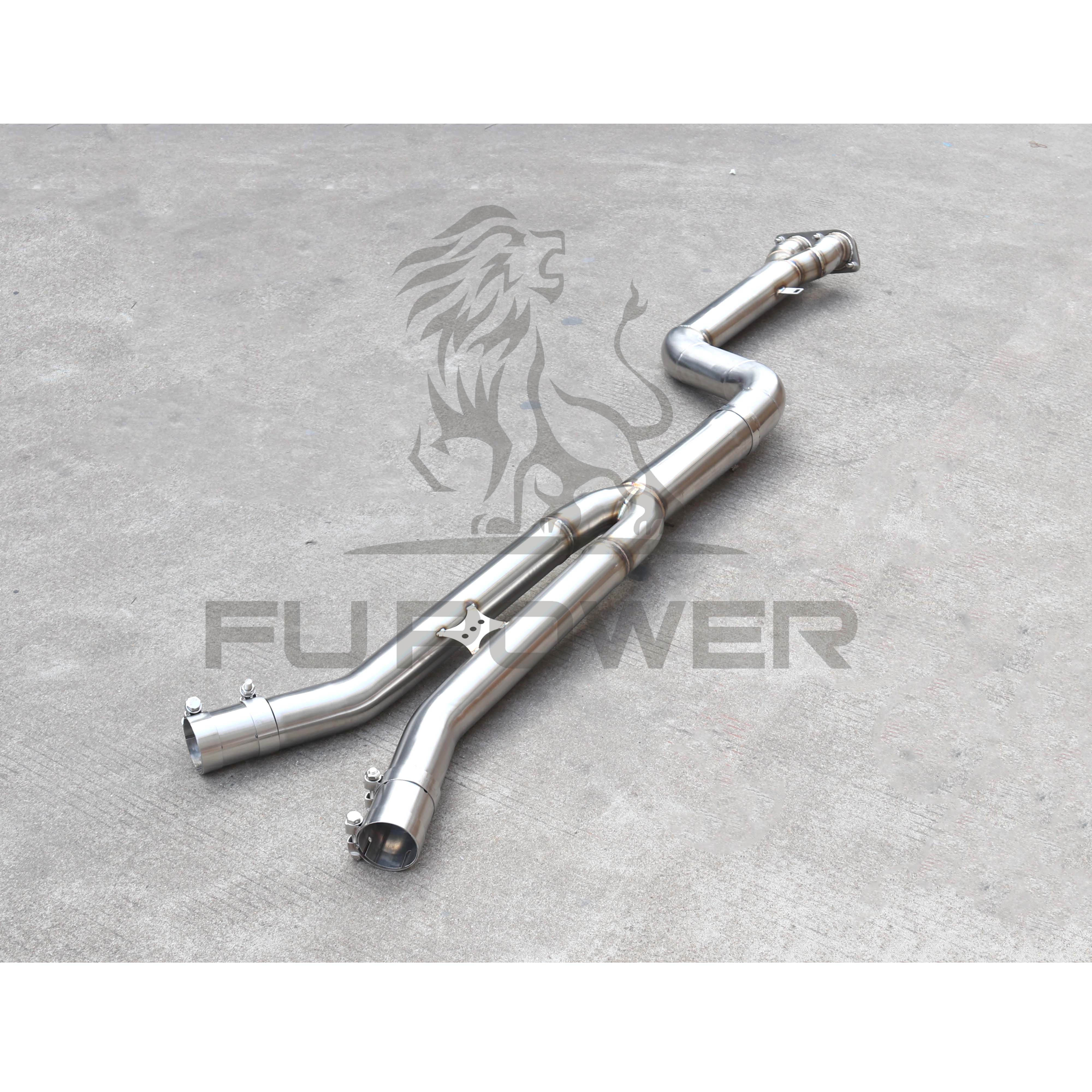 Racing Middle Exhaust Pipes For BMW X3M X4M F97 F98 3.0T Stainless Steel Car Exhaust System