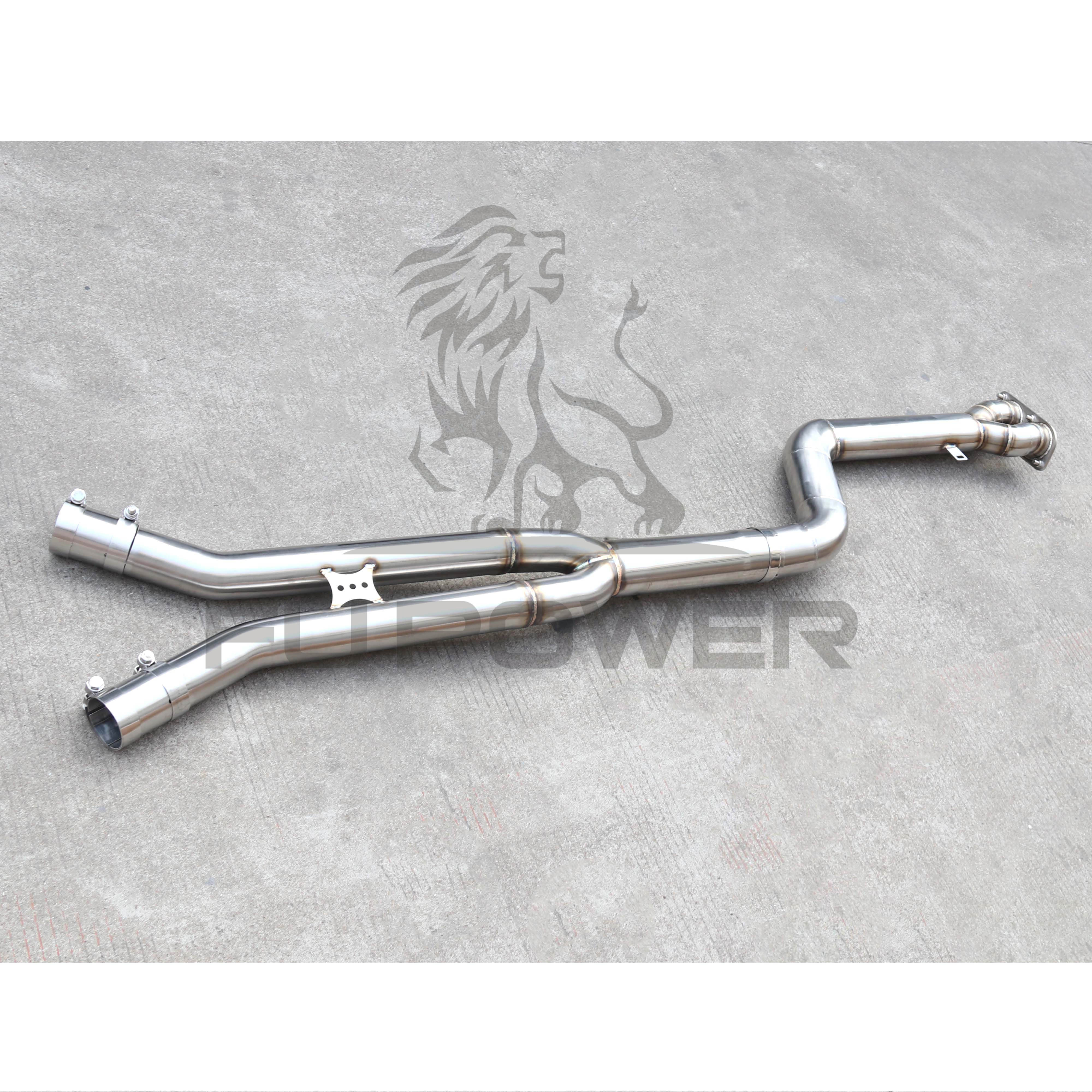 Racing Middle Exhaust Pipes For BMW X3M X4M F97 F98 3.0T Stainless Steel Car Exhaust System