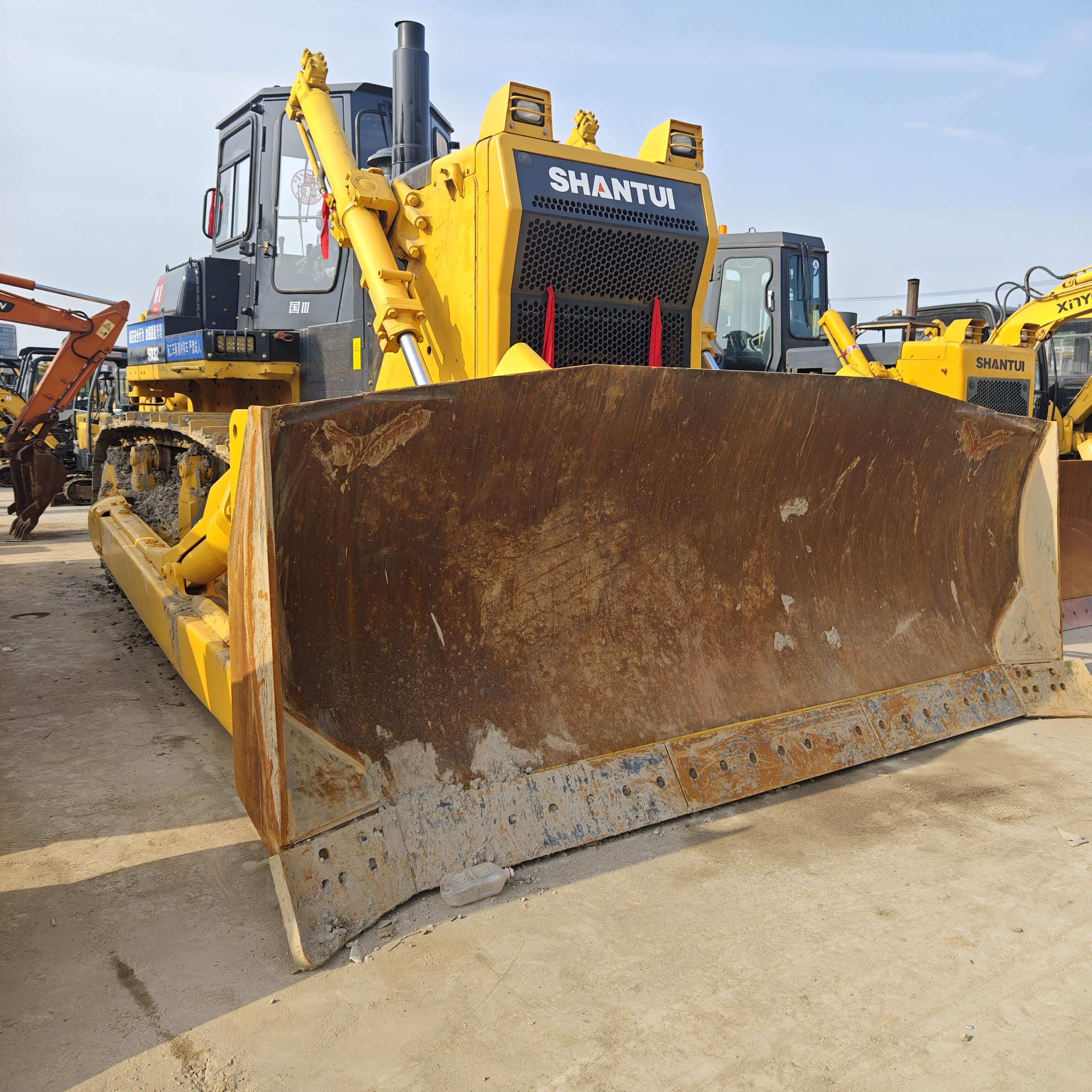 Used China brand shantui bulldozer SD22 new model crawler dozer with cheap bulldozer price and diesel engine for sale