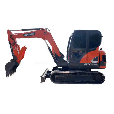 LOW PRICE!! Original Doosan Dx60 Dh60 Mini Excavator Doosan Second-hand Excavator used Crawler Excavator With hydraulic thumb