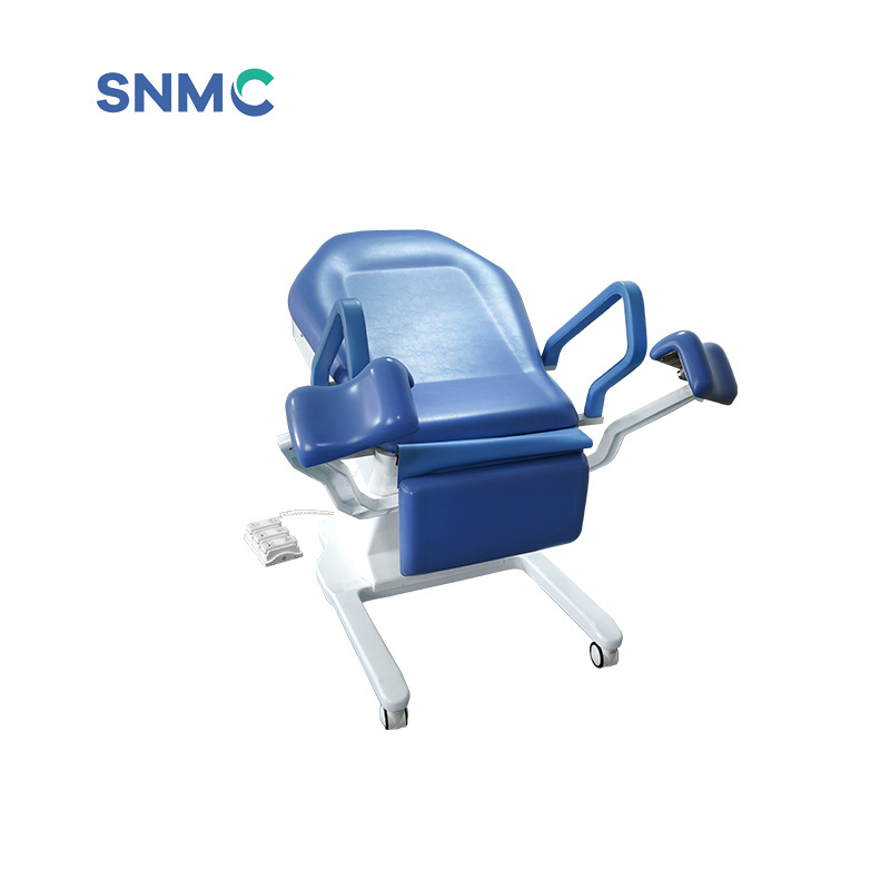 Examination Bed With Stirrup Portable Gynecology Chair Delivery Medical Table For Gyno Gynecologist Gynecological Operating