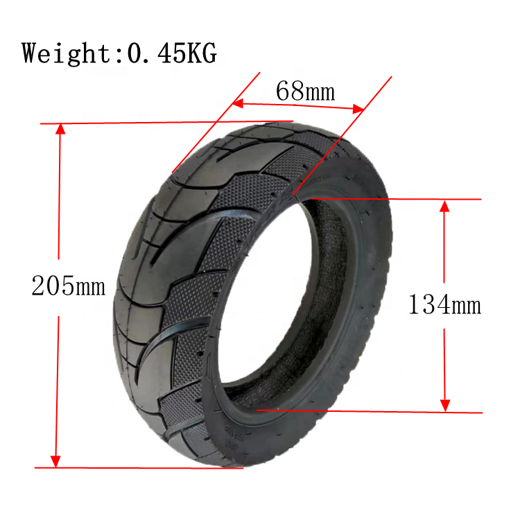 Top Quality 8 1 / 2x3 outer tire TUOVT 8.5x3.0 pneumatic tire 8.5 Inch rubber tire for electric scooter