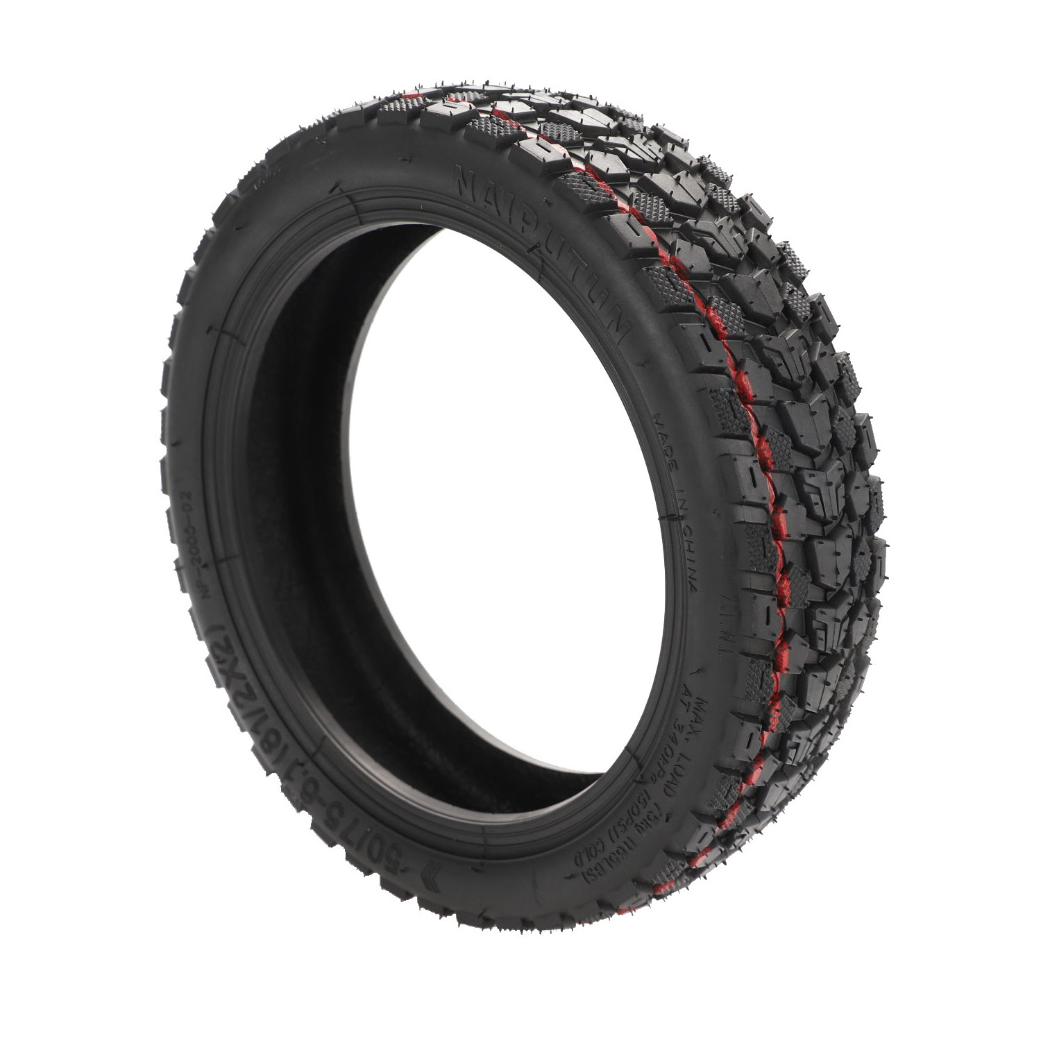 8.5 inch off-road vacuum tire 50/75-6.1 (8 1/2x2) millet scooter Antiskid explosion-proof thickened tire