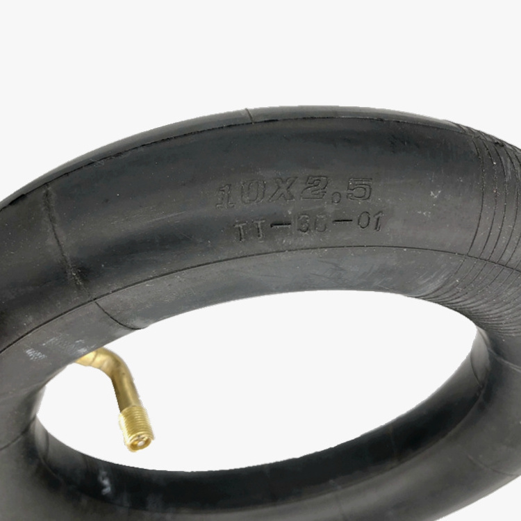 HOTA brand 10x2.50 Inner Tube with bent 45 Degree valve 90 Degree valve 10 inch tire for electrical scooter