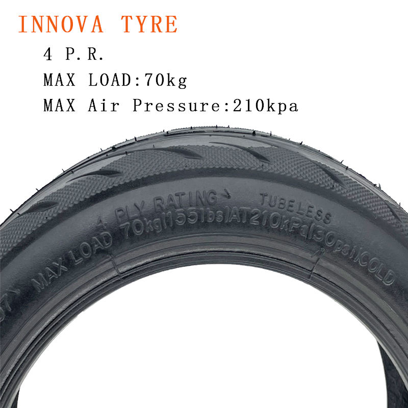 vehicle accessories 60 / 70-6.5 Jelly stab proof vacuum tire 10 inch Puncture proof tyre for G30 Max