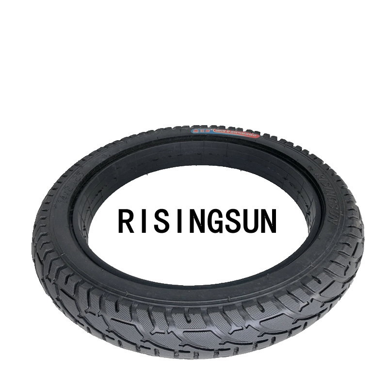 High quality RISINGSUN brand 14x2.125 solid tire 14 inch non pneumatic tire for electric scooter