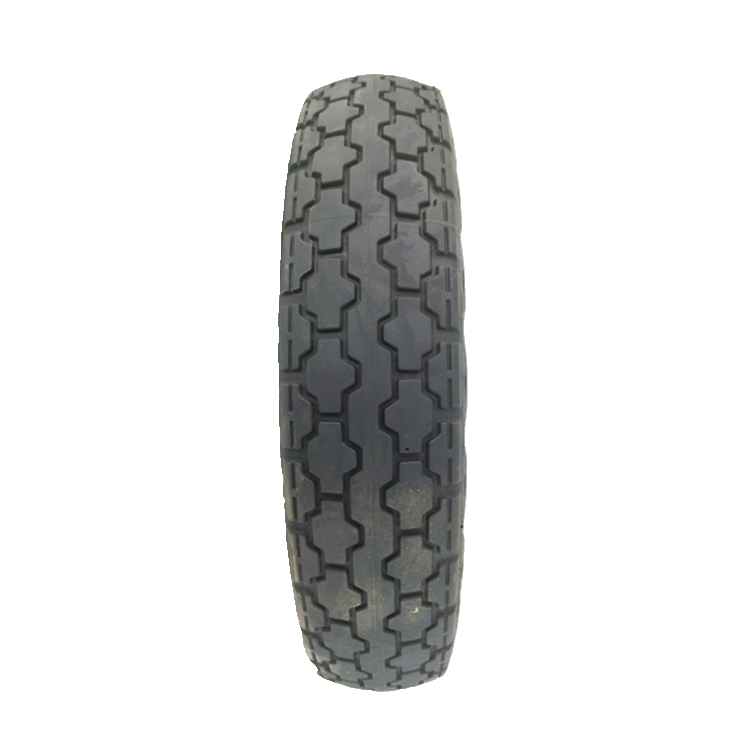 tyres and wheels 17 inch rubber solid 3.75-12 Hollow explosionproof tubeless for Tricycle Express car