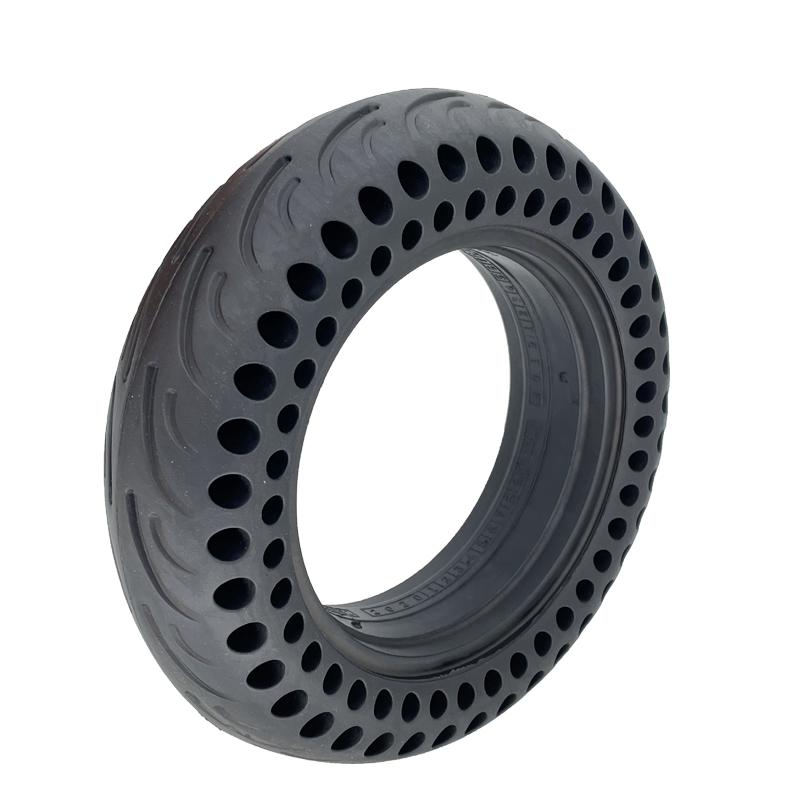 10 inch rubber wheel 70/65-6.5 honeycomb airless tyre spare parts 255x70 Explosion-Proof tire