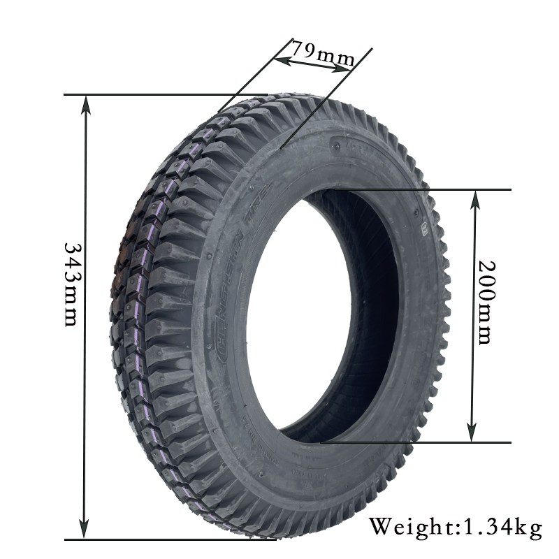 3.00-8 outer tire and inner tube 12 inch CST rubber Tire for for electric vehicles