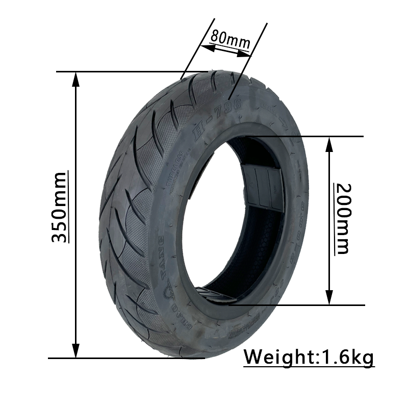 made in china 3.00-8 tubeless 13 inch vacuum tyre for for electric vehicles