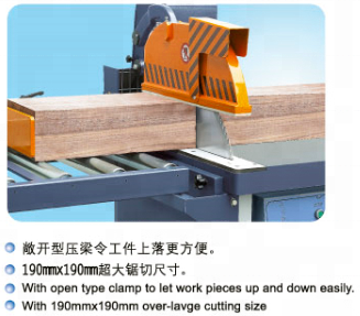 MJ276 Semi-auto High Speed Pneumatic Cut off Saw Wood Mini Cut off Saw Machine Wood 355mm Cut Off Saw